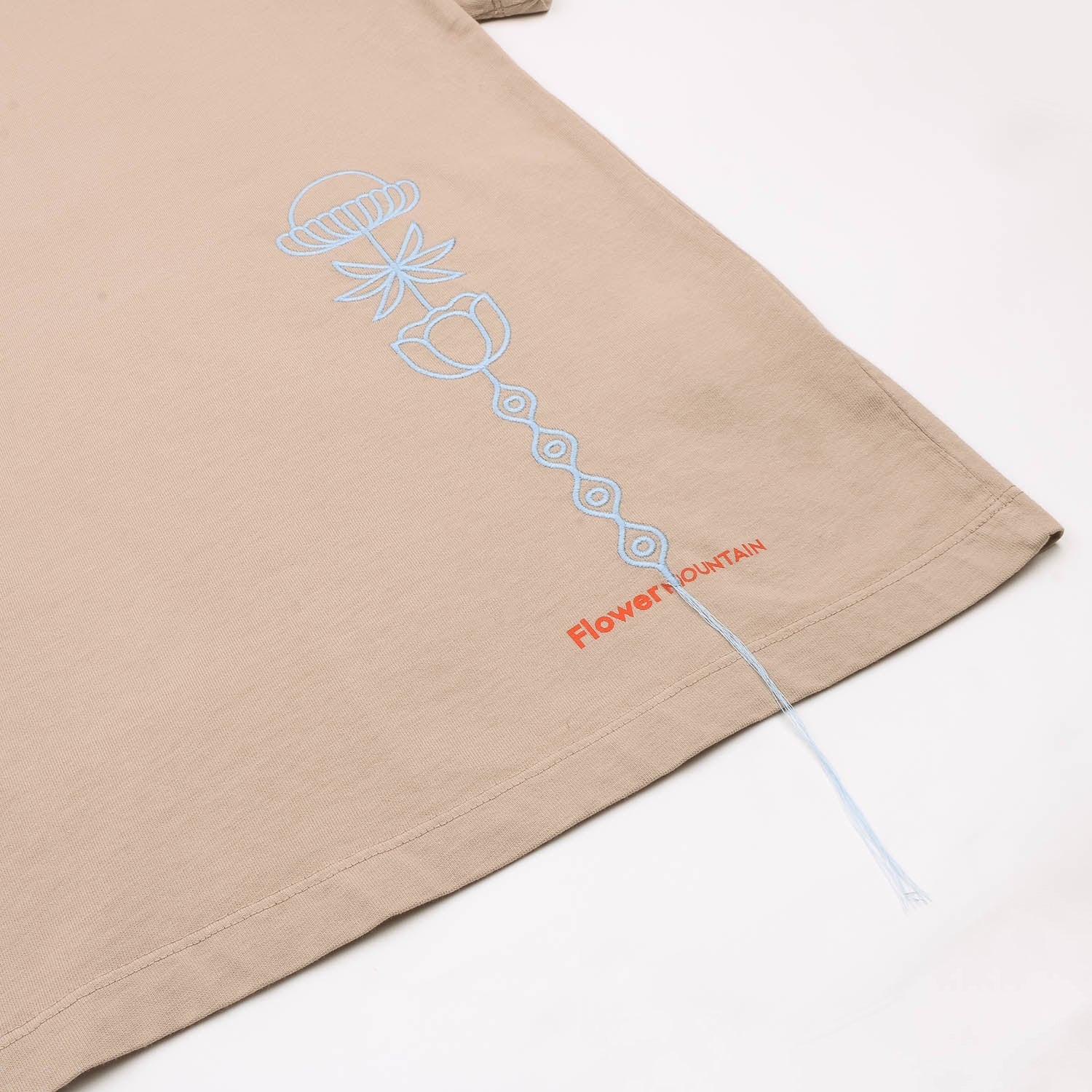 Kafu-Soft T-Shirt - Mud Embriodery