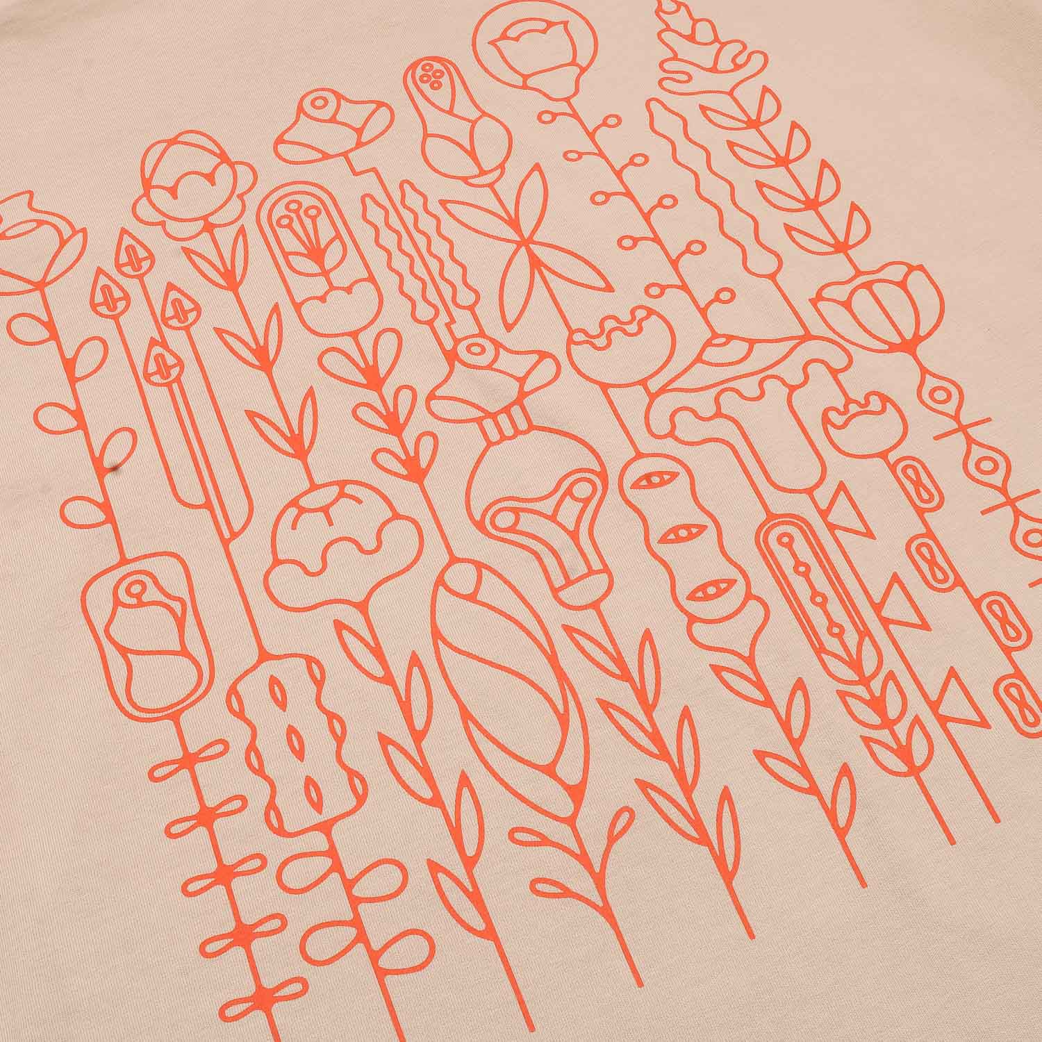 Kafu-Soft T-Shirt - Mud Embriodery