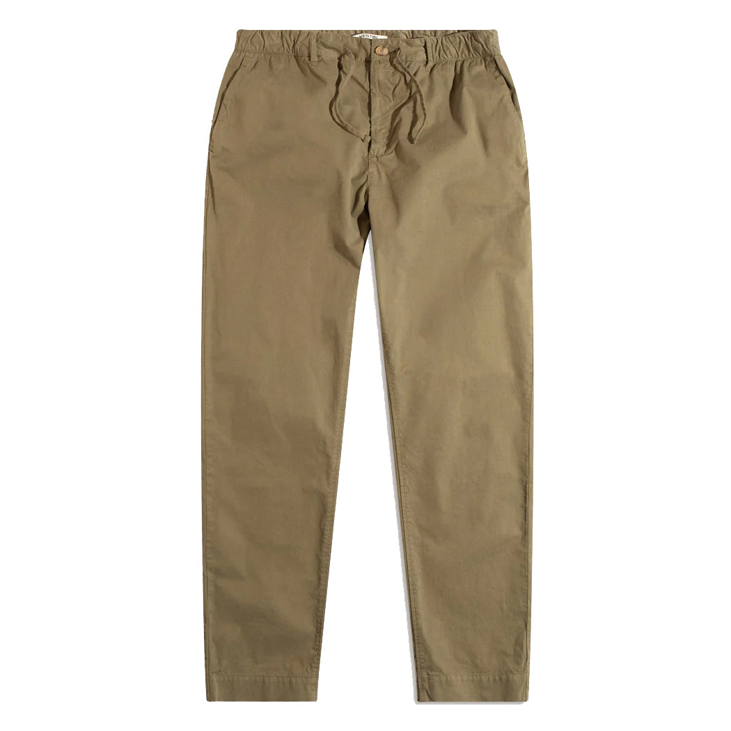Inverness Trouser - Olive Cotton Twill
