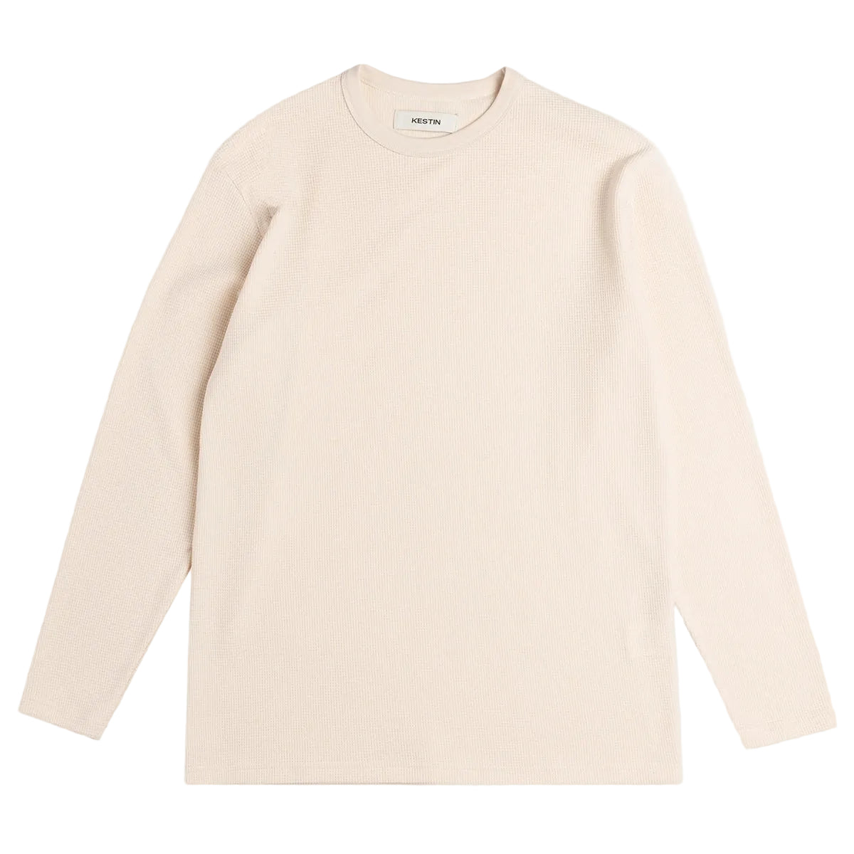 Waternish LS T-Shirt - Natural Brushed Waffle