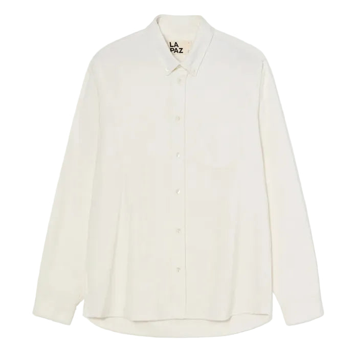 Branco Button Down Shirt - Ecru Flannel