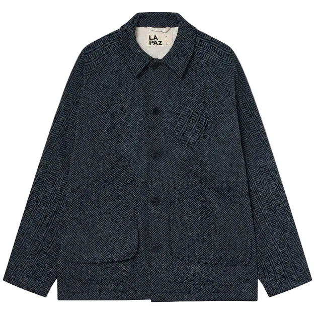 Mantero Jacket - Blue Wool