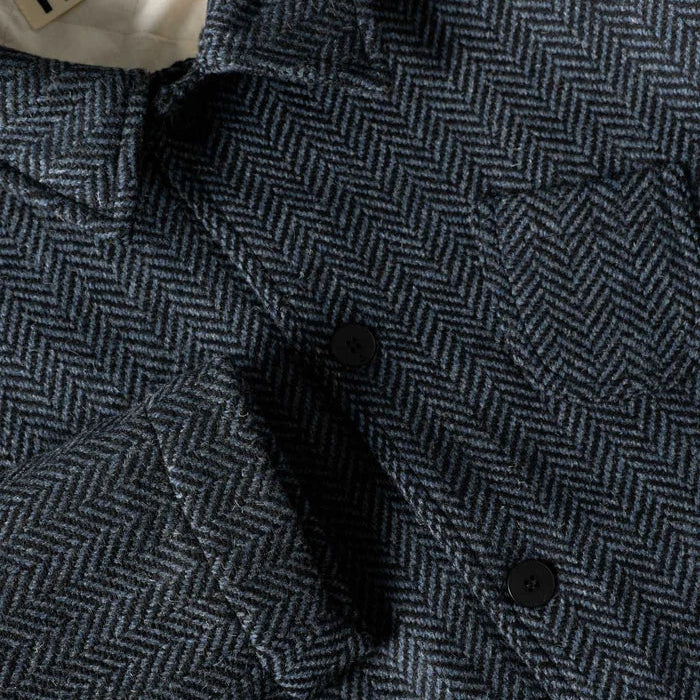 Mantero Jacket - Blue Wool