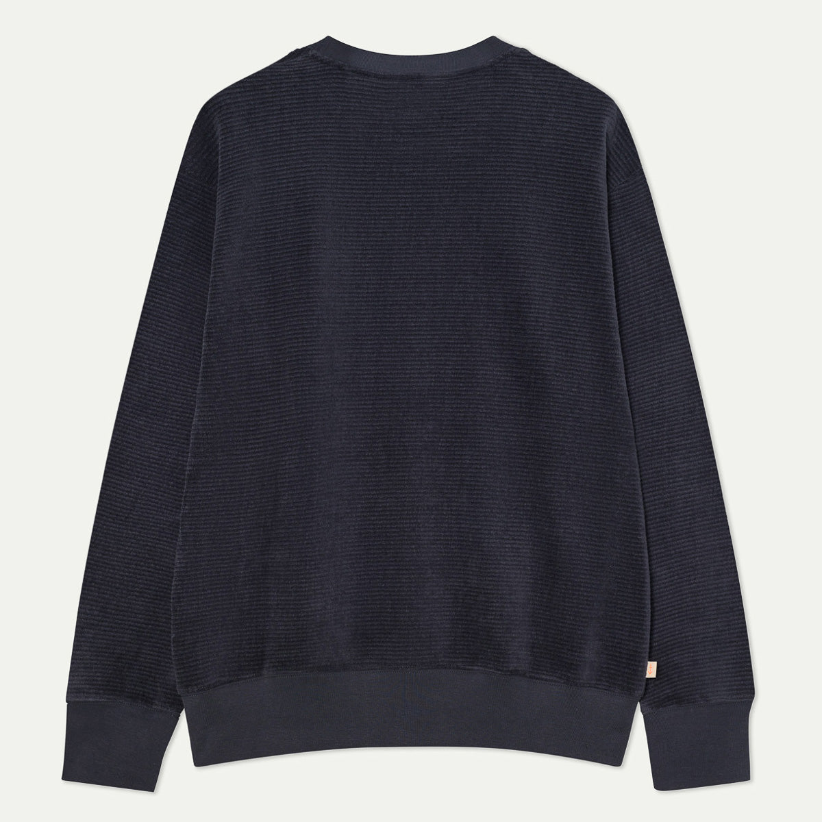 Nobre Classic Sweatshirt - Ribbed Dark Navy