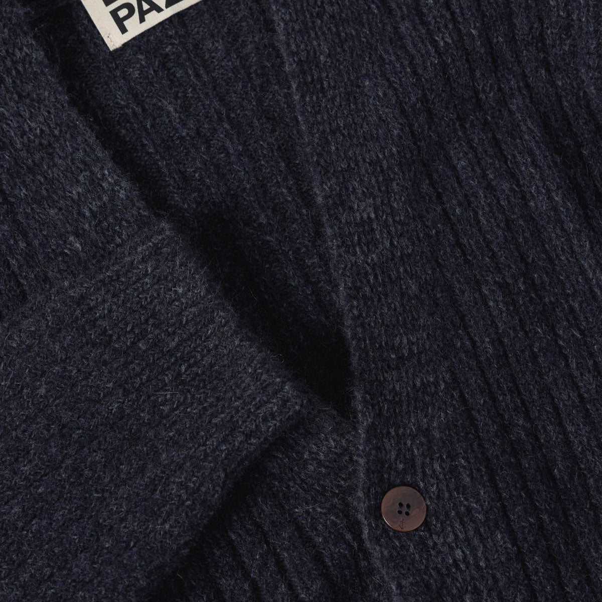 Queiroz Cardigan - Dark Navy/Grey