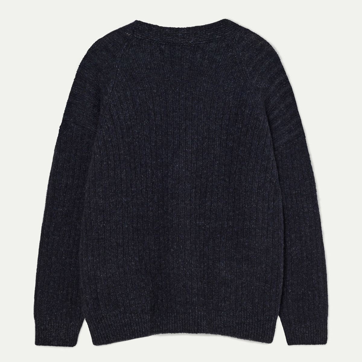 Queiroz Cardigan - Dark Navy/Grey