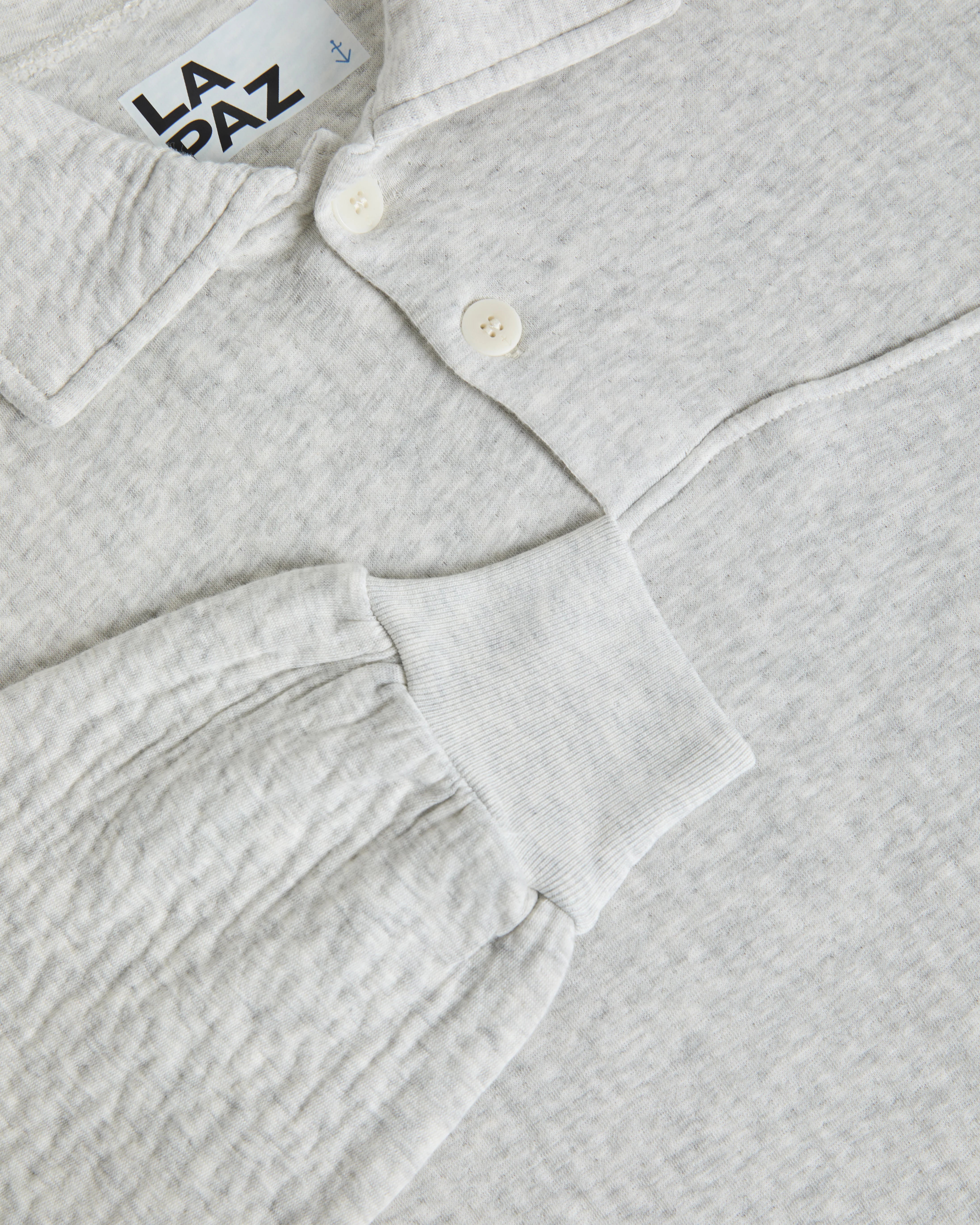 Brito Polo Sweatshirt - Grey Mesc