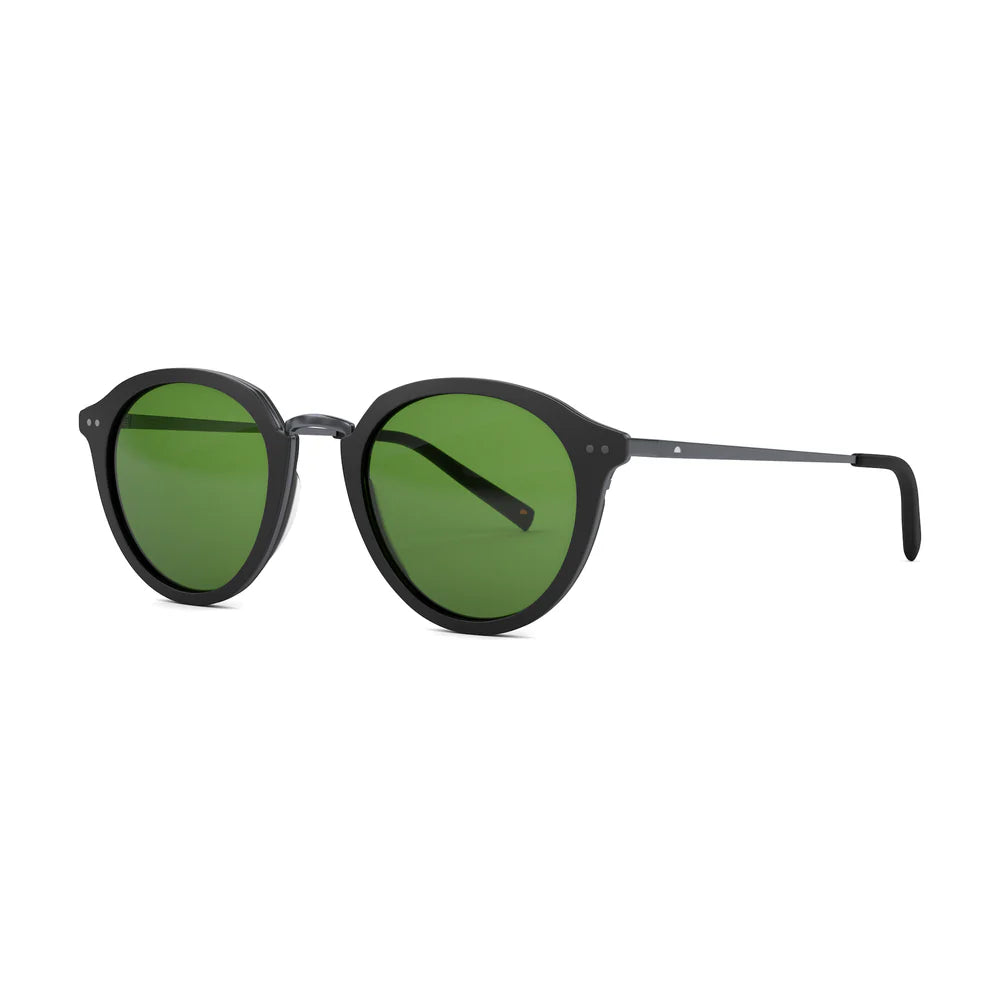 Lane Black/Gunmetal Sunglasses & Evergreen Lens