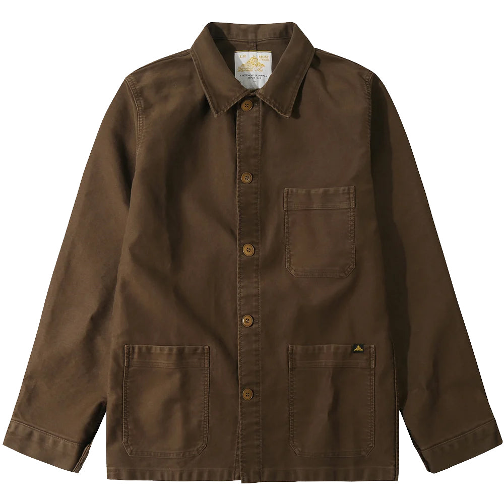 litmus jan solvie assembly JACKETCORSET（The Work Jacket - Brown）