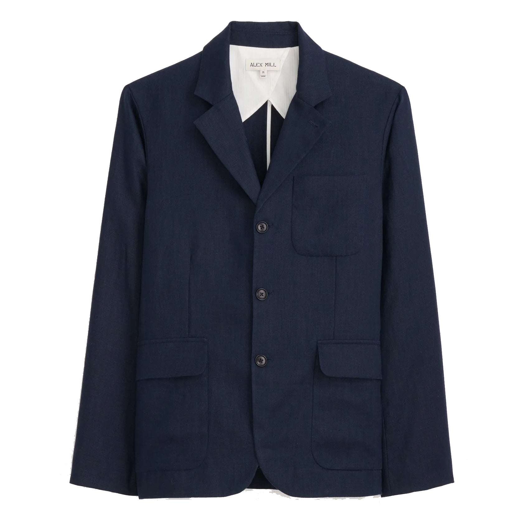 Mercer Linen Jacket - Navy