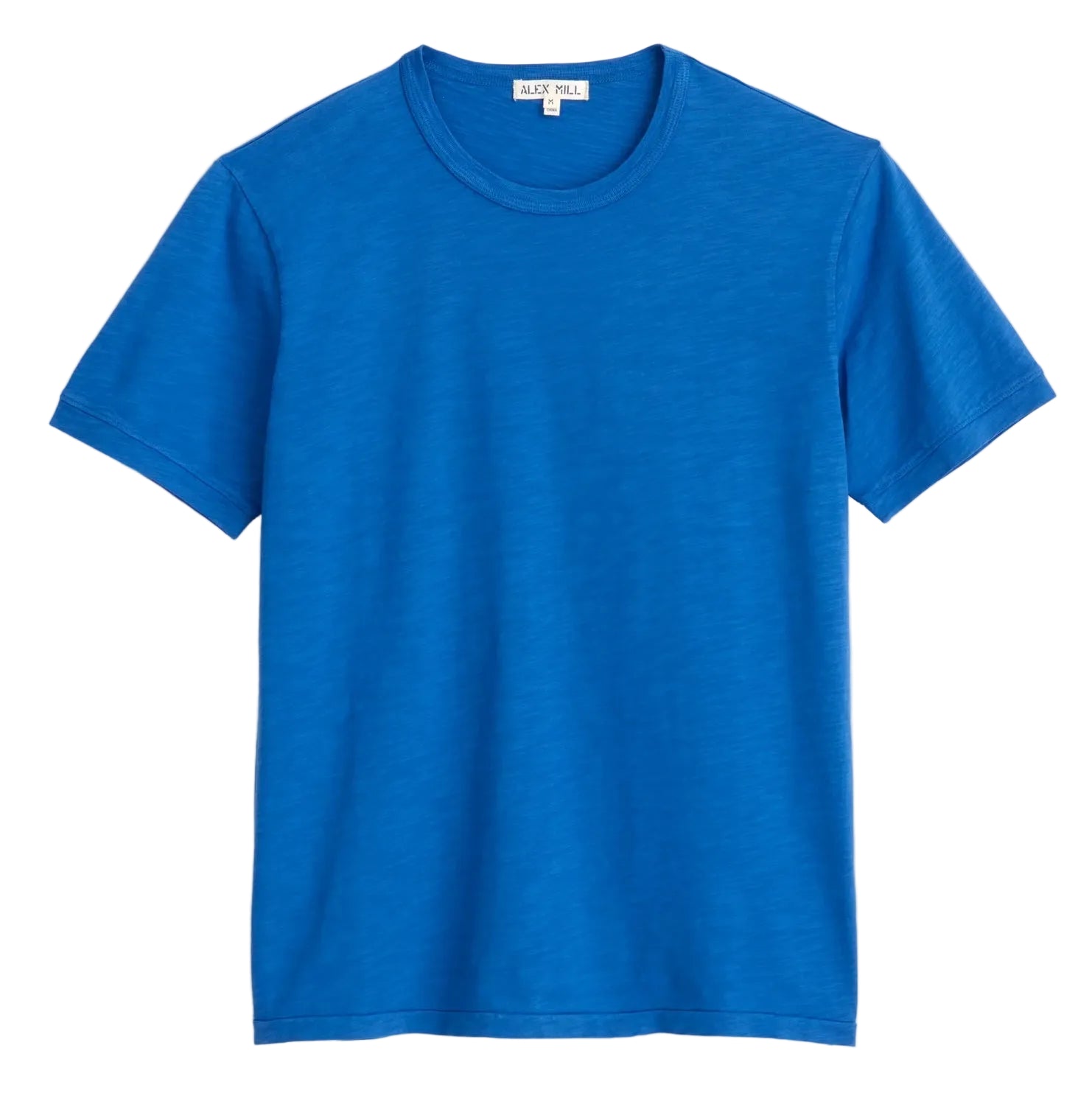 Slub Cotton T-Shirt - Washed Cobalt