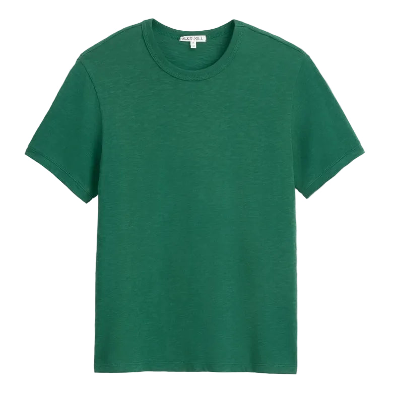 Slub Cotton T-Shirt - Bright Kelly