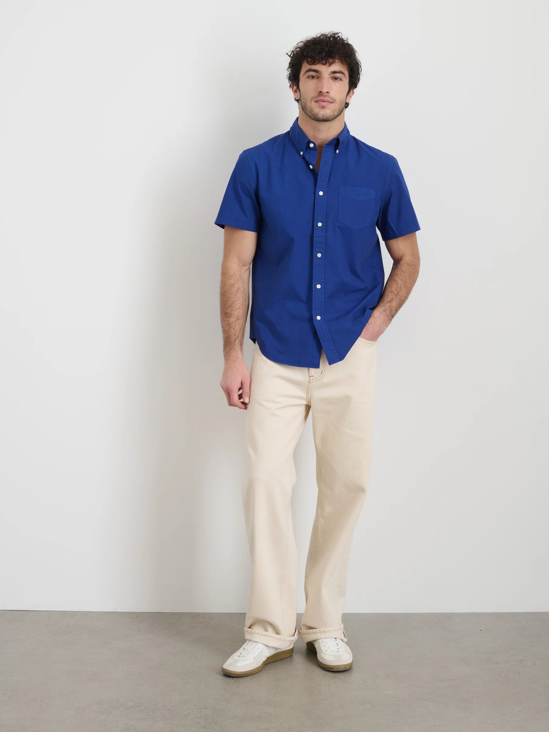 Mill Shirt - Cobalt