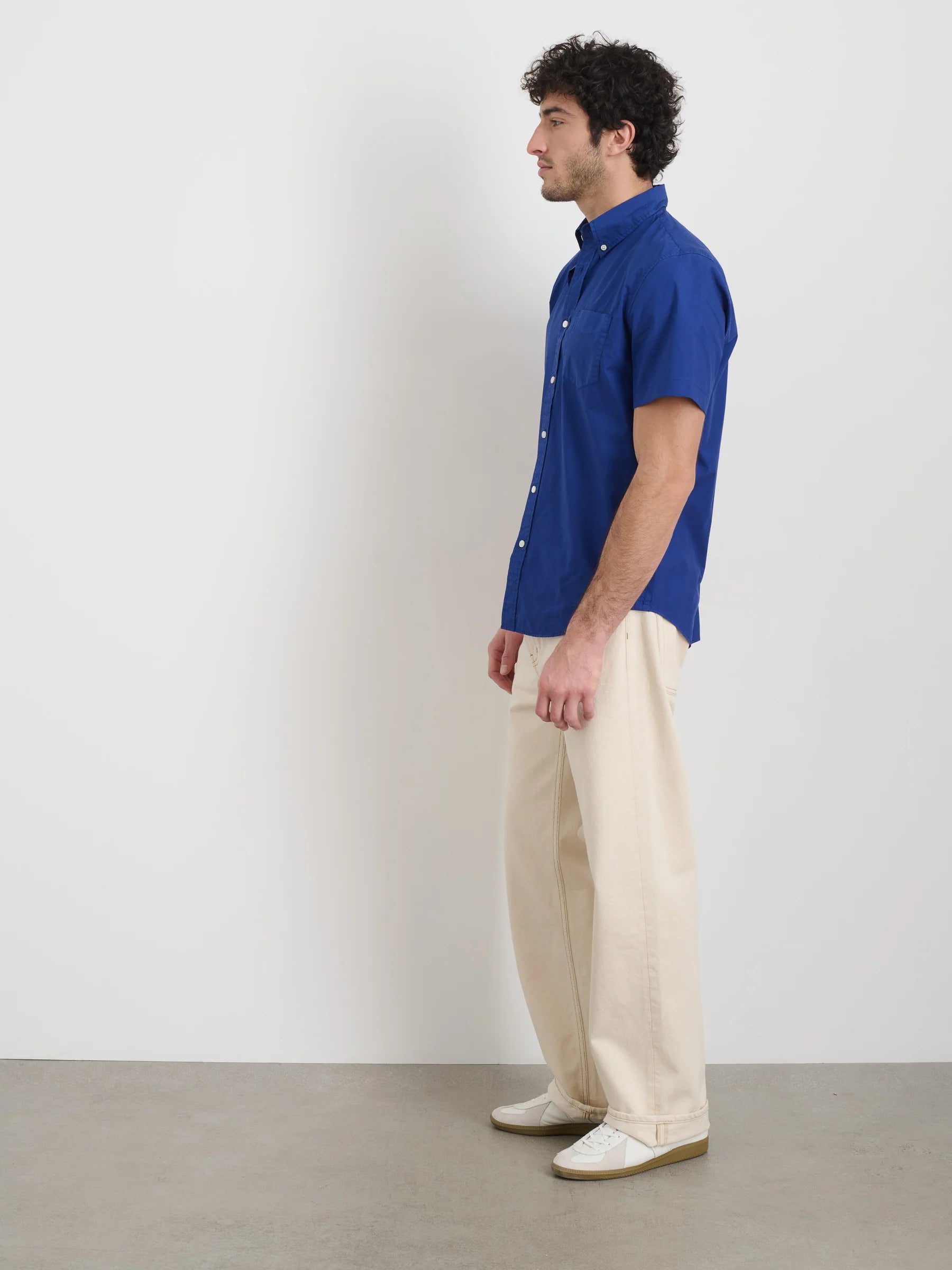 Mill Shirt - Cobalt