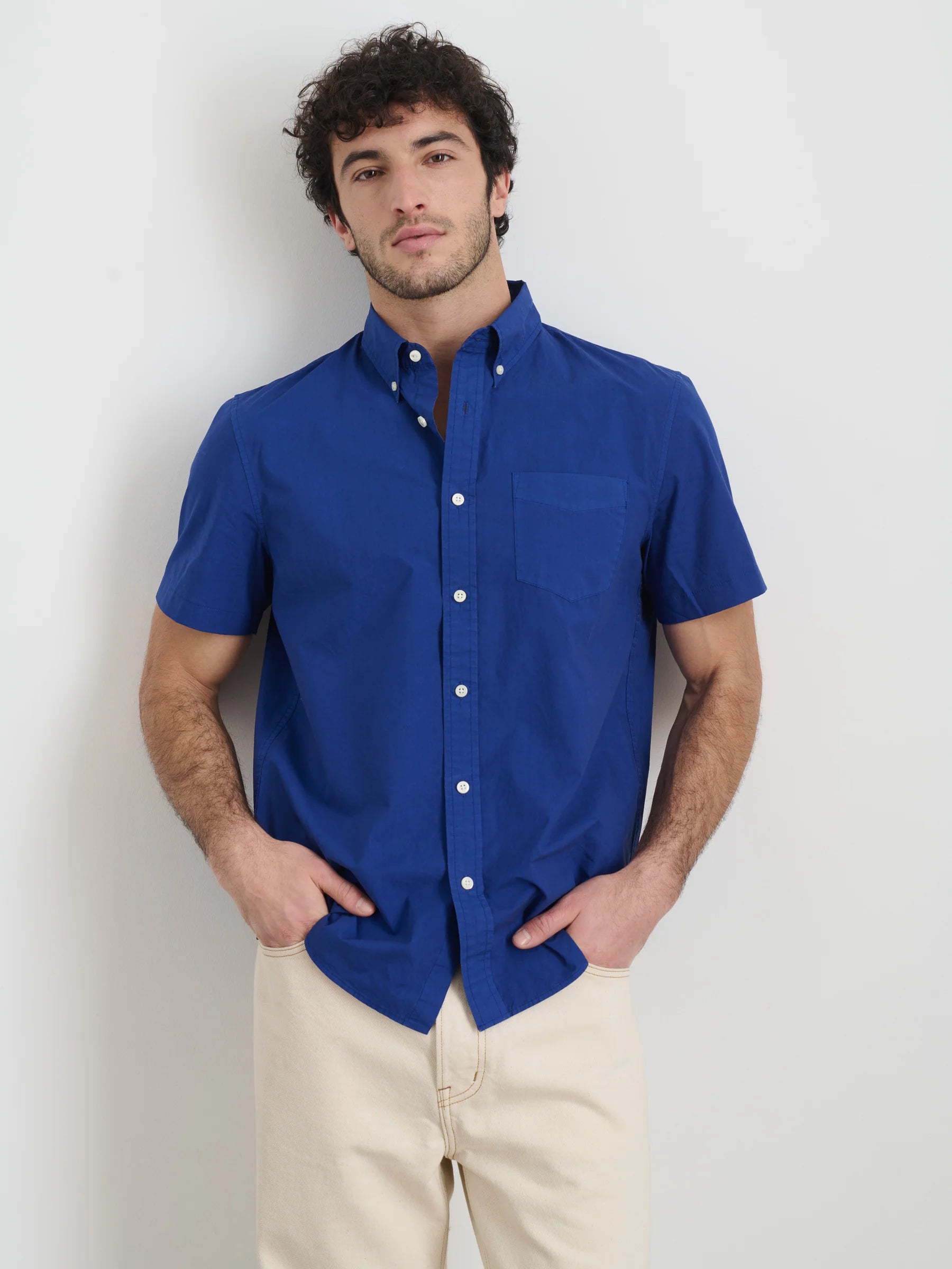 Mill Shirt - Cobalt