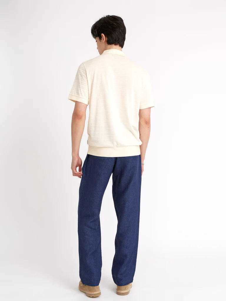 Glendale Polo Shirt - Cream Dornie