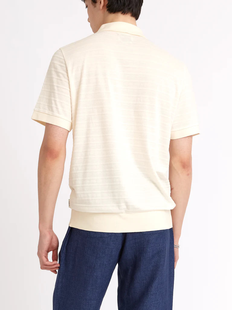 Glendale Polo Shirt - Cream Dornie