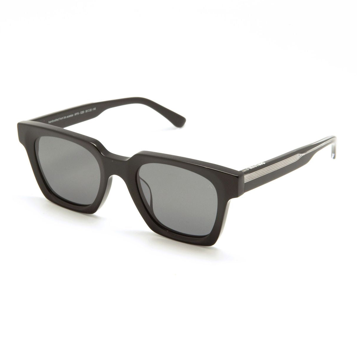 Myn E2B Sunglasses - Black & Black Pola Lens