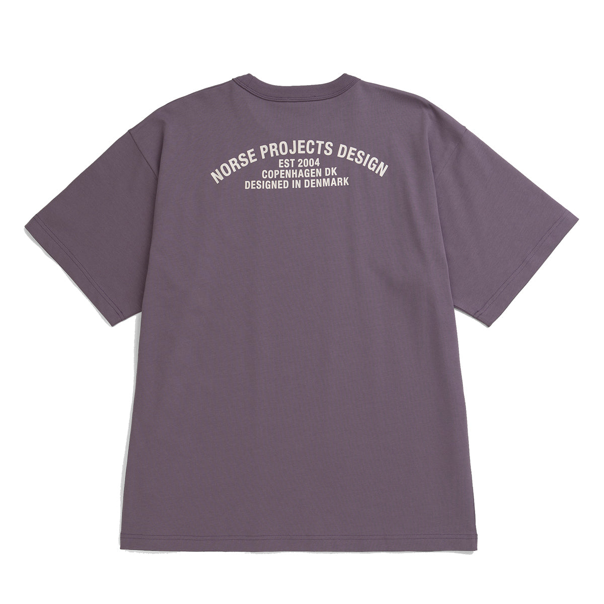 Snekkersten Organic Arch Print T-Shirt - Vintage Violet