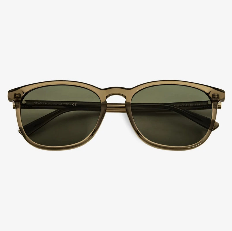 Sean Sunglasses - Bottle & Green Lens