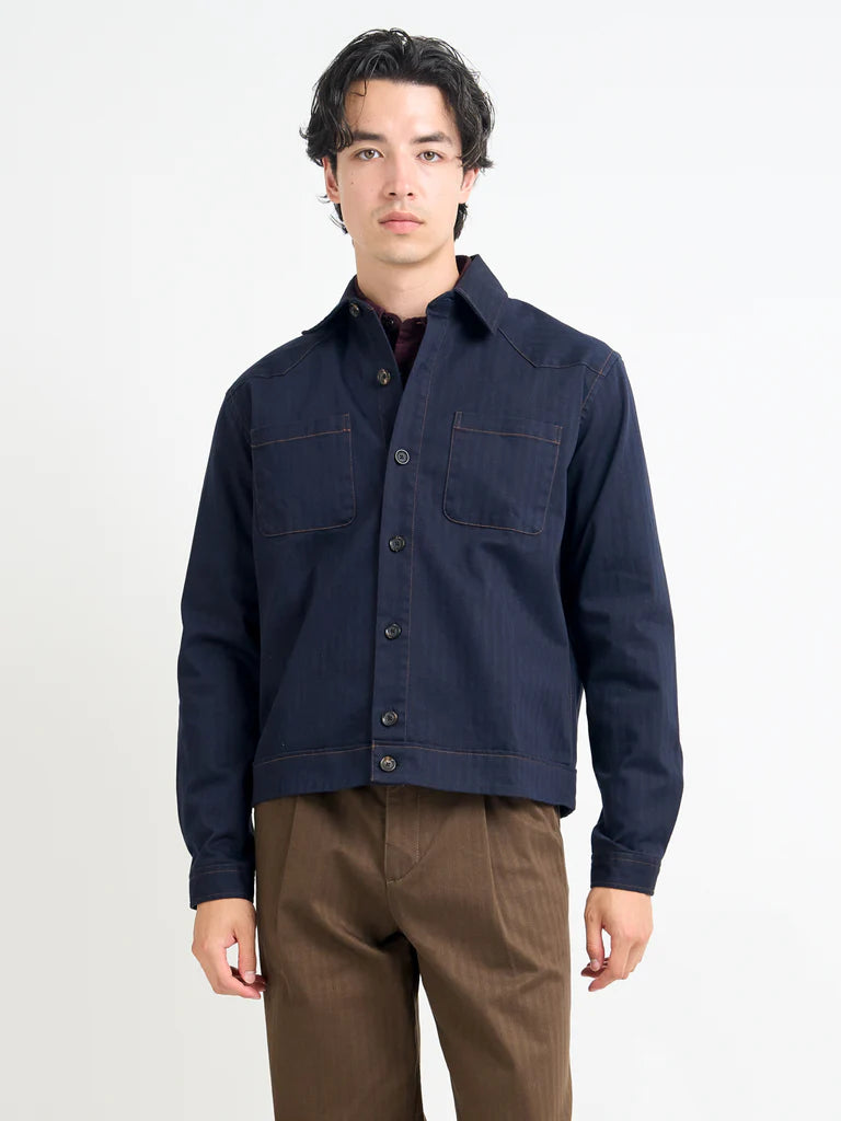 Witley Jacket - Navy Faulkes