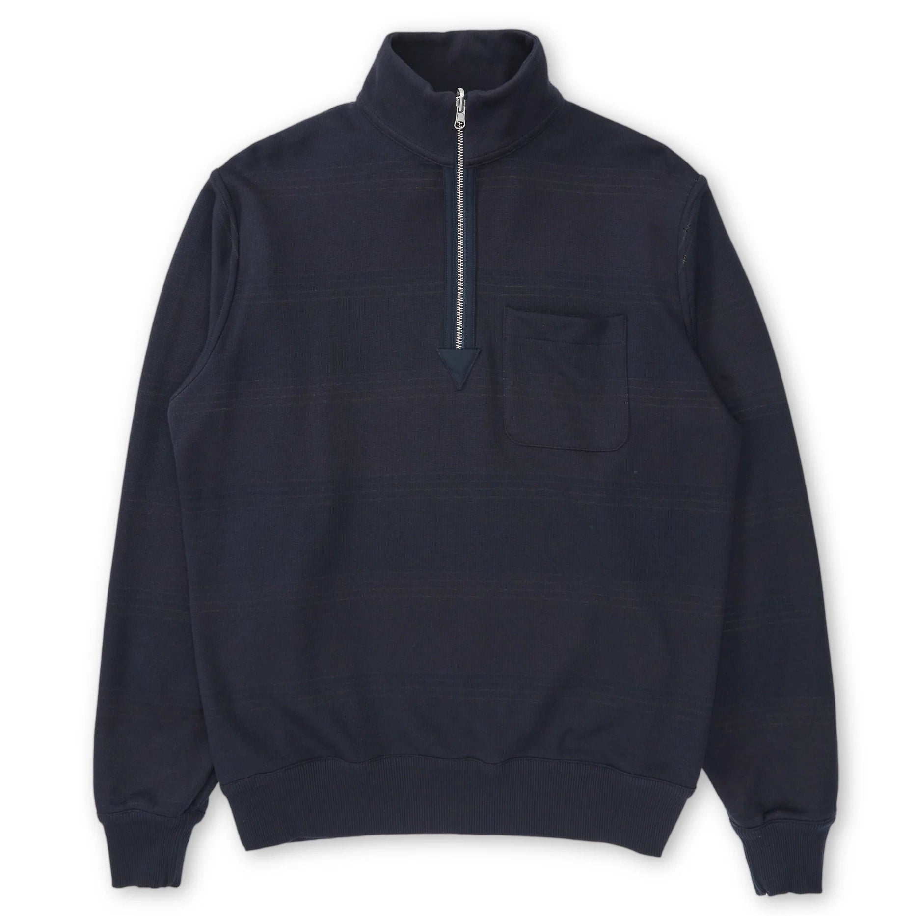 Reversible Half Zip Sweatshirt - Hinkley Navy/Green