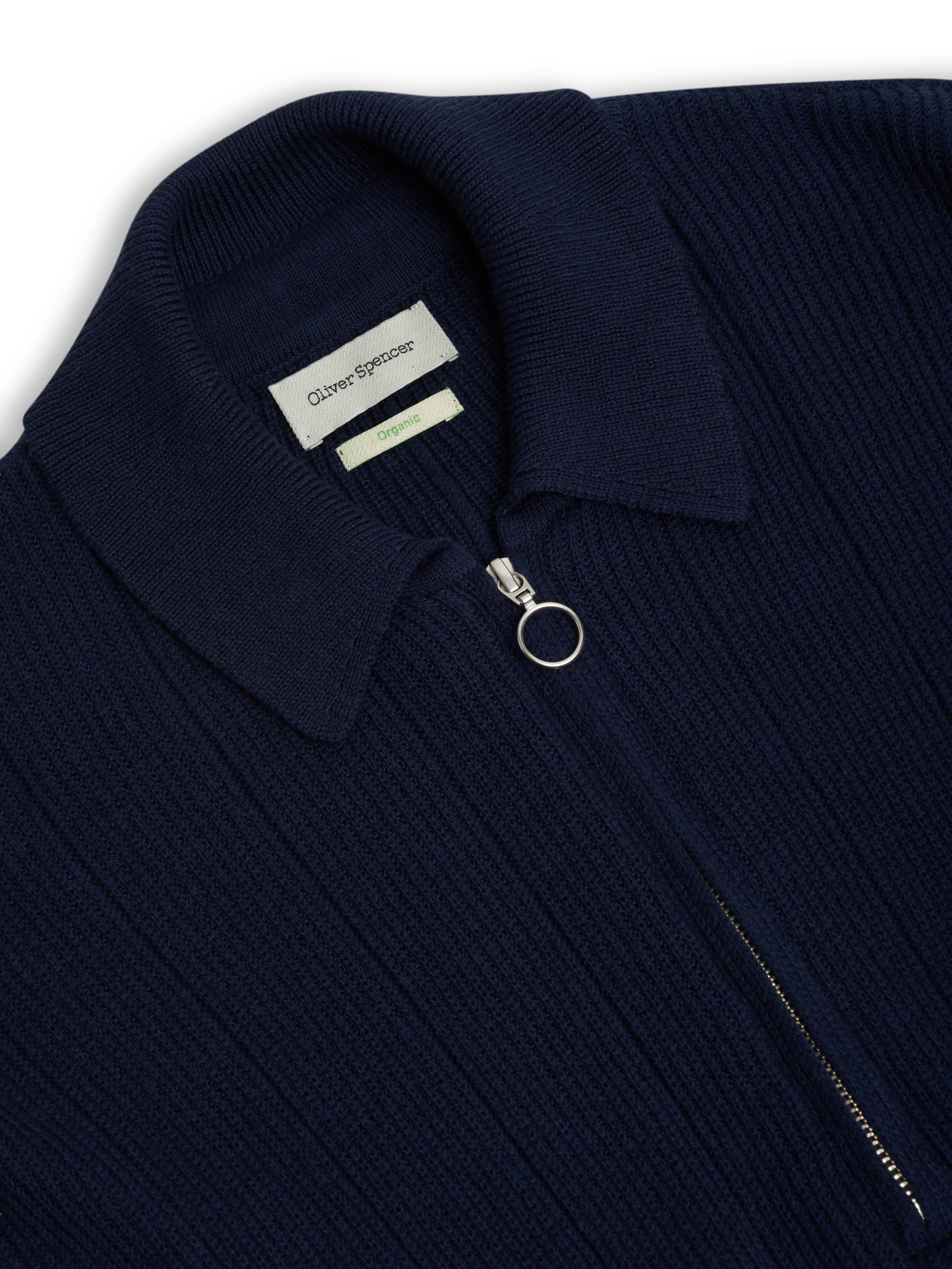Brice Half Zip Jumper - Navy Overton