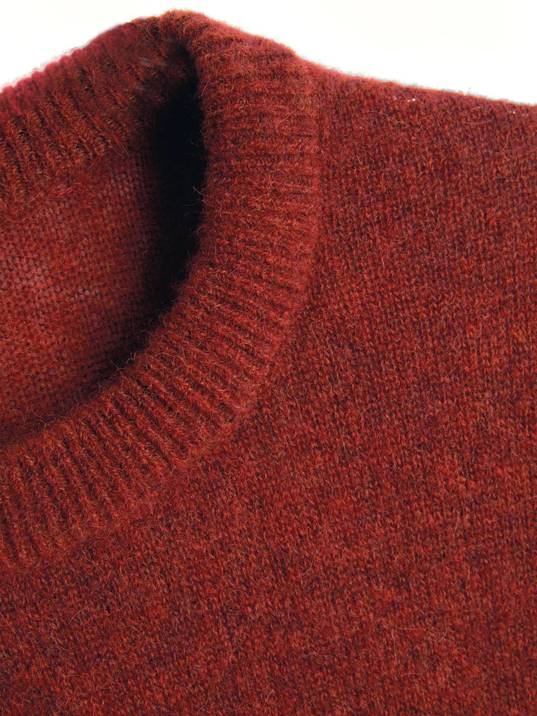 Blenheim Jumper - Rust Rosen