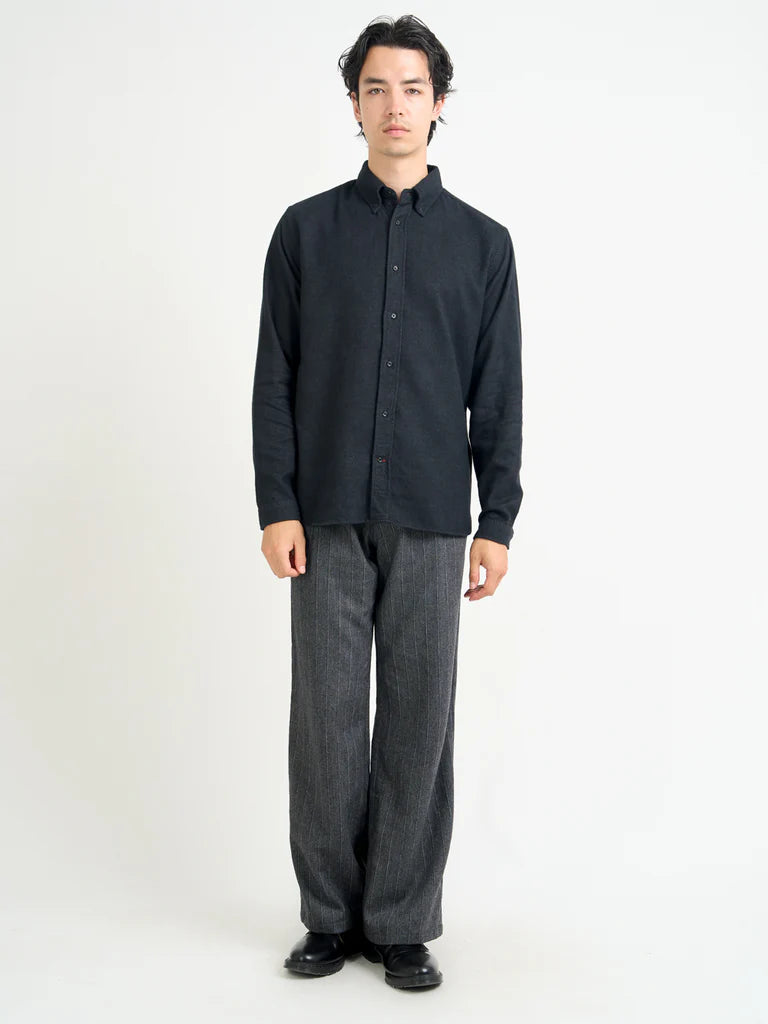 Brook Shirt - Charcoal Holloway