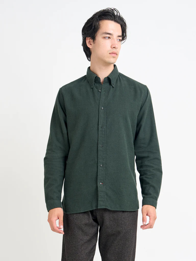Brook Shirt - Green Holloway