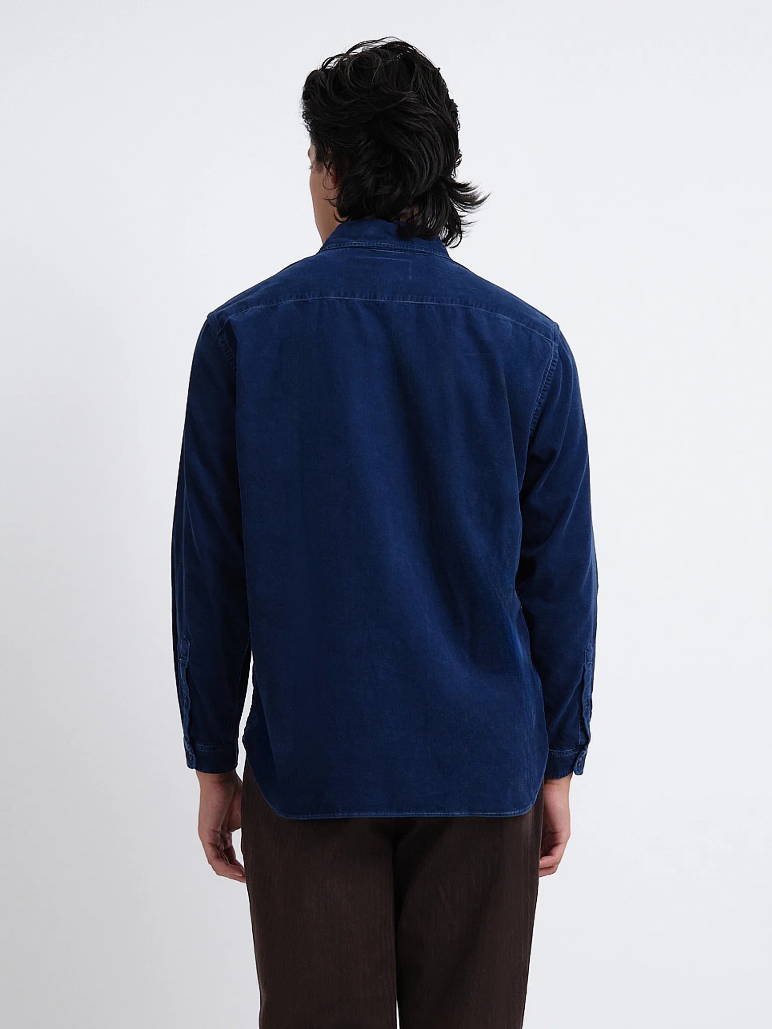Atlanta Shirt - Indigo Blue Rinse Newson Cord