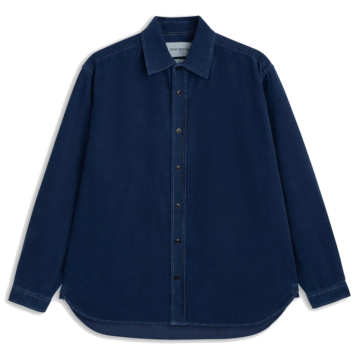 Atlanta Shirt - Indigo Blue Rinse Newson Cord