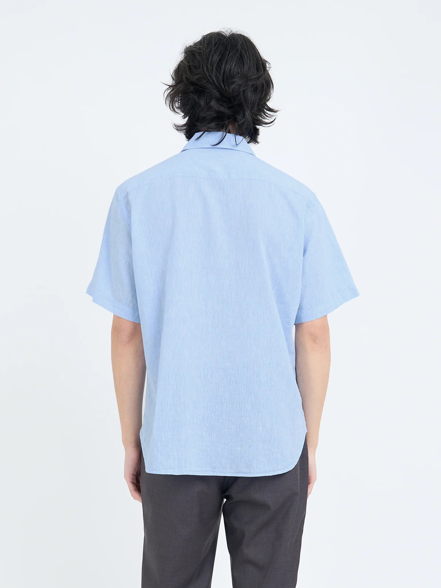 Atlanta Short Sleeve Shirt - Blue Perkins