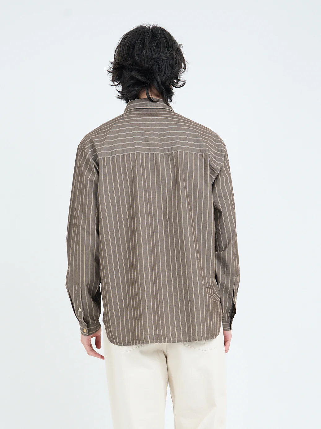 Garrison Loose Fit Shirt - Brown Corbet
