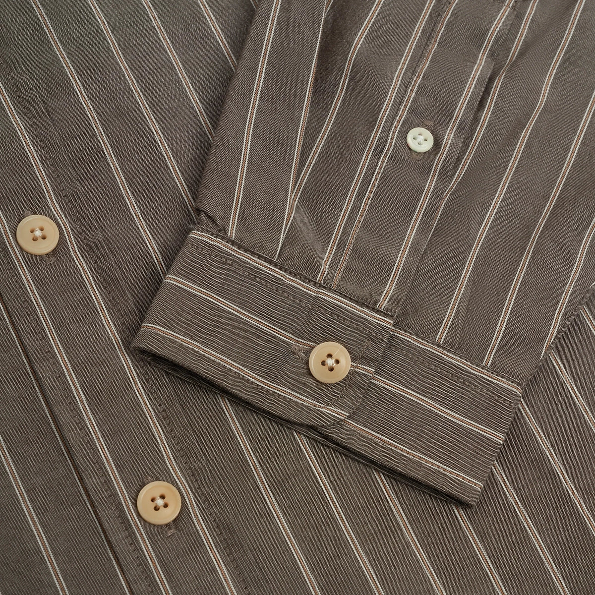 Garrison Loose Fit Shirt - Brown Corbet