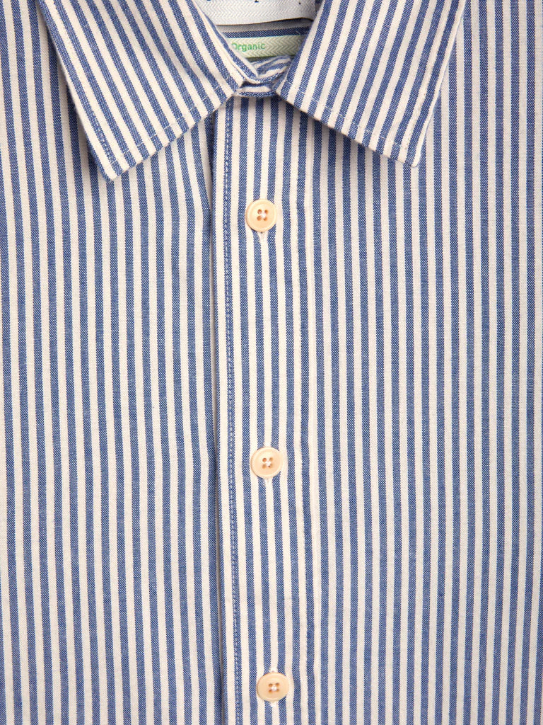 Garrison Loose Fit Shirt - Blue Brimham