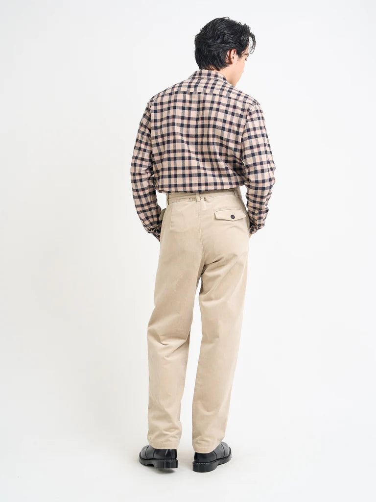 Belted Trousers - Beige Sibley Cord