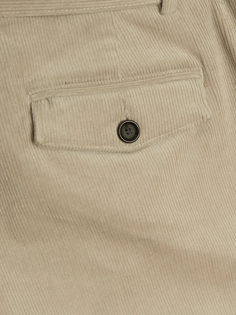 Belted Trousers - Beige Sibley Cord