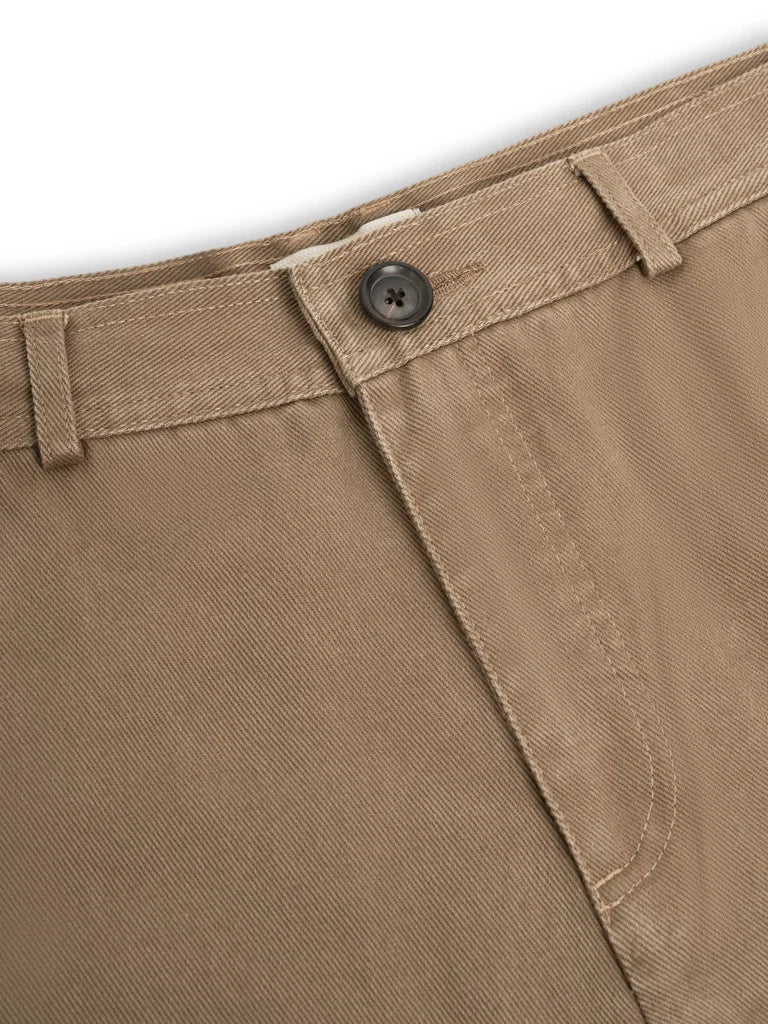 Utility Straight Leg Trousers - Beige Hester