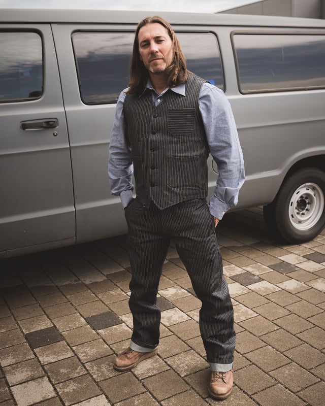 1942 Hunting Pant - Blue Wabash