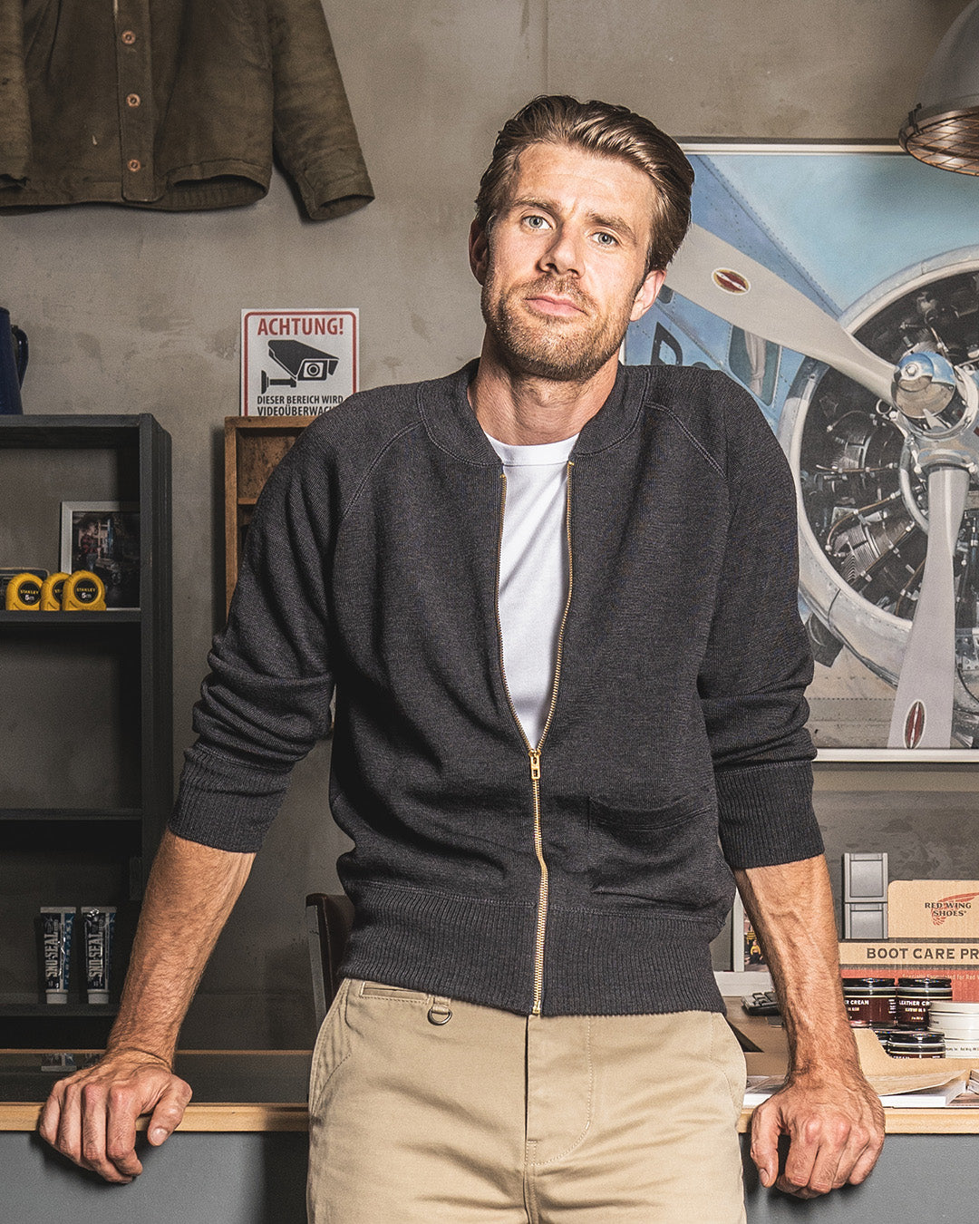 1943 C2 Sweater - Grey