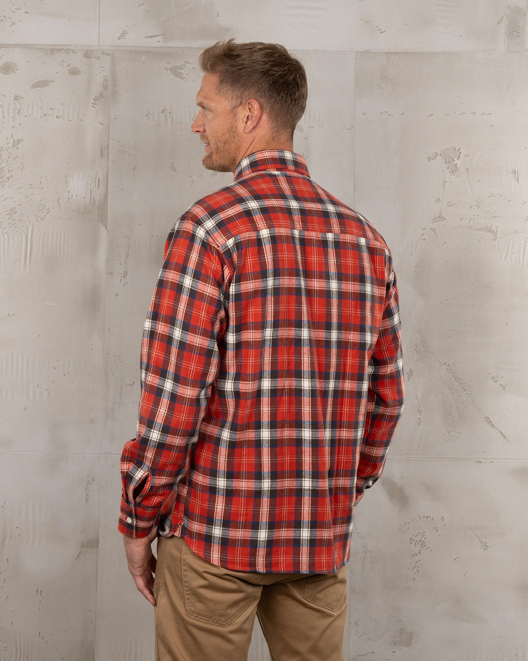 1937 Roamer Shirt - Red Flannel