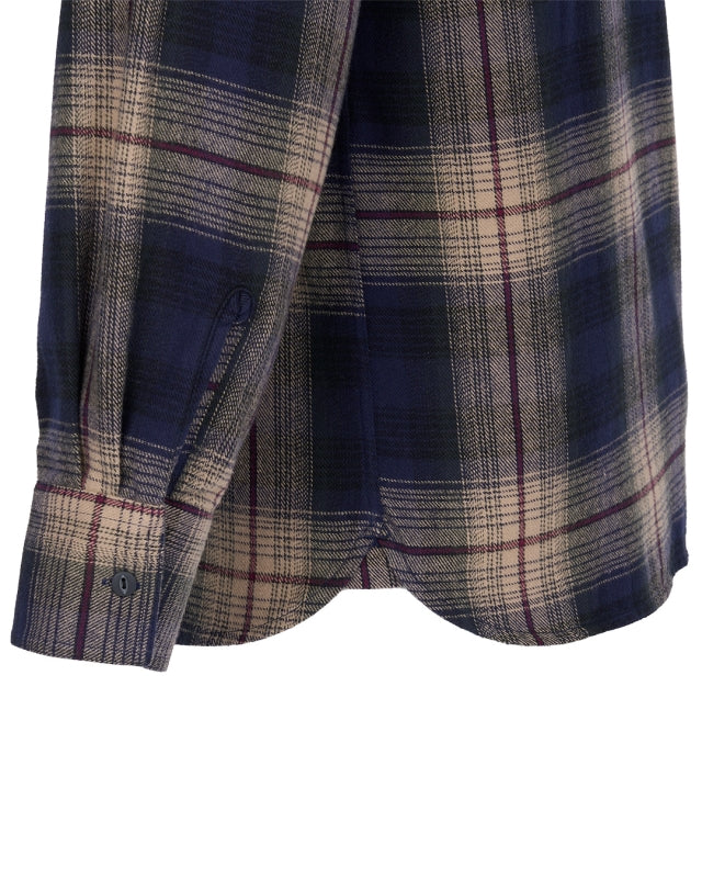 1937 Roamer Shirt - Blue/Beige