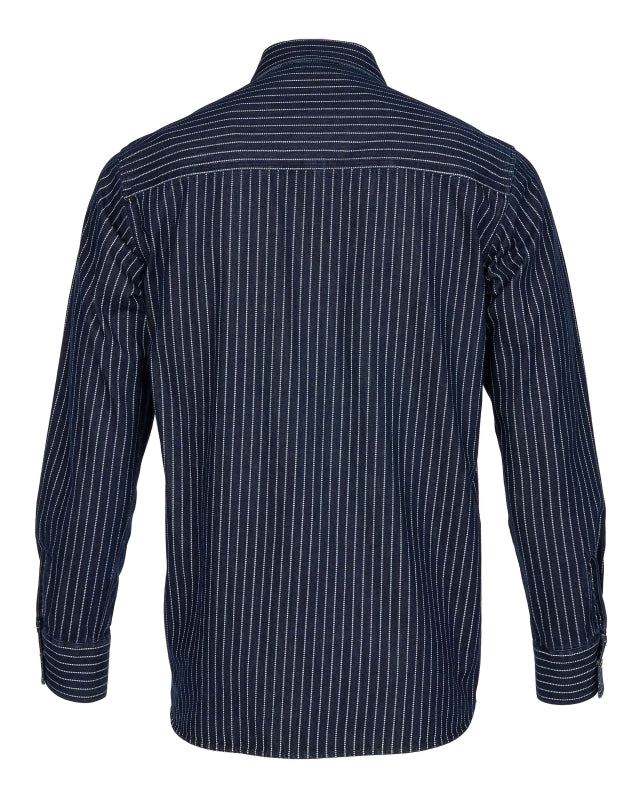 1937 Roamer Shirt - Blue Wabash Denim