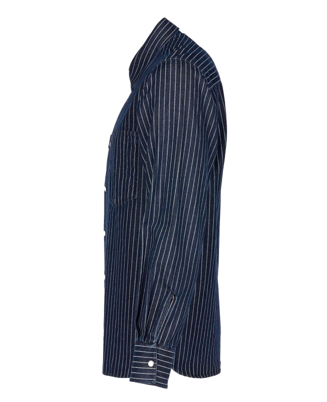 1937 Roamer Shirt - Blue Wabash Denim
