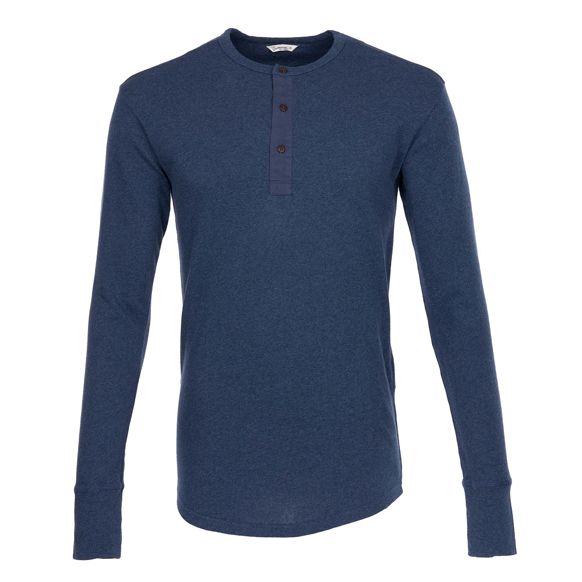 1927 Long Sleeve Henley - Indigo