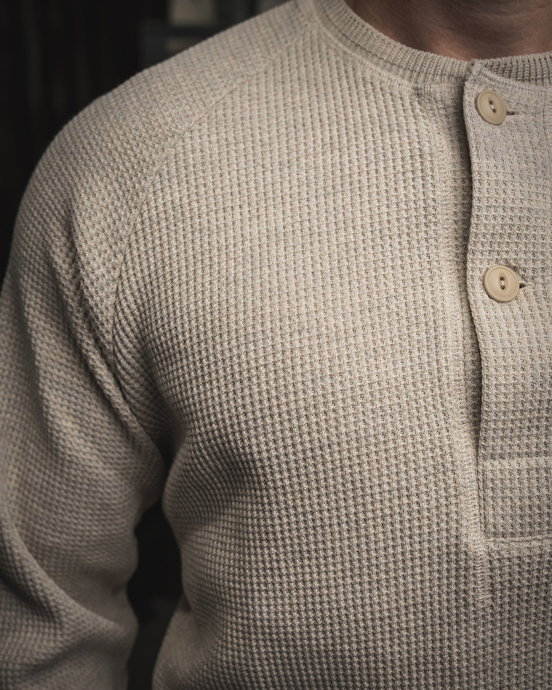 1936 Waffle Top - Natural