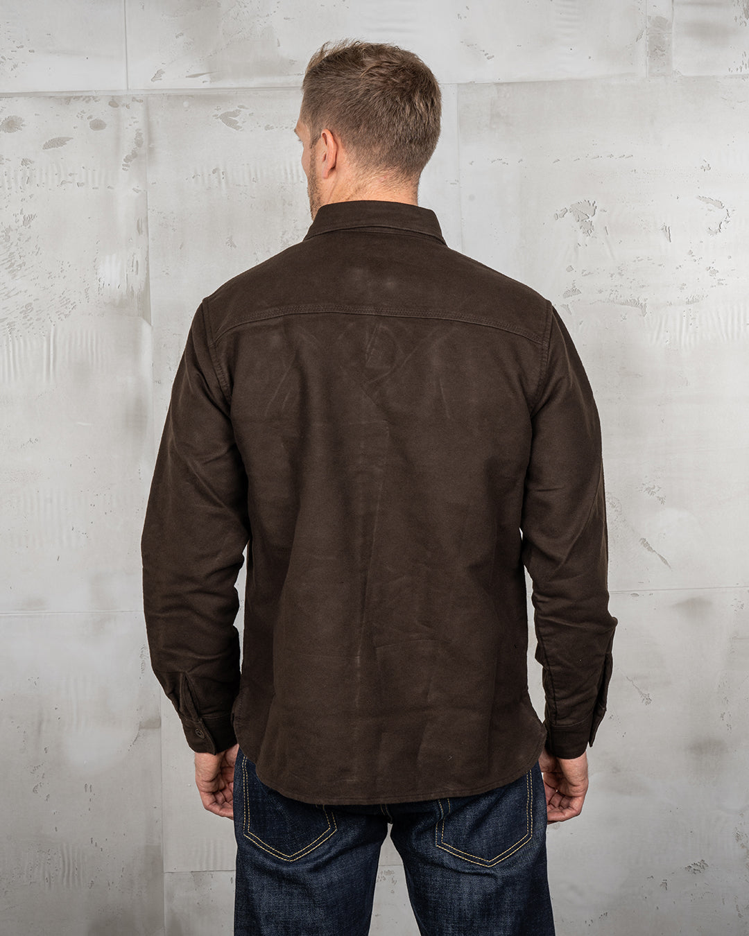 1943 CPO Shirt - Soil Brown Moleskin