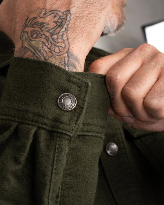 1943 CPO Shirt - Moleskin Moss