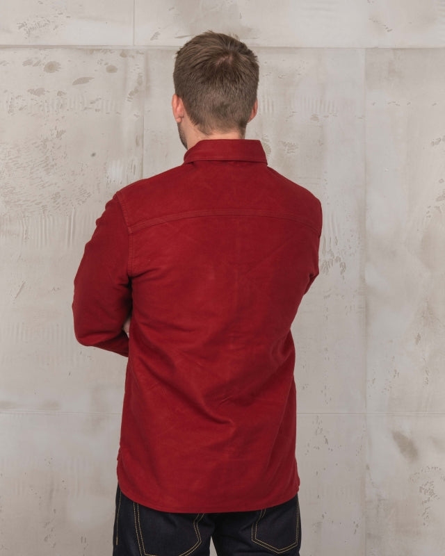 1943 CPO Shirt - Moleskin Dark Red